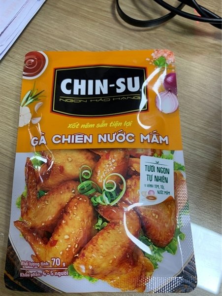 Xốt Chinsu Gà Chiên Mắm Gói 70G (gói)