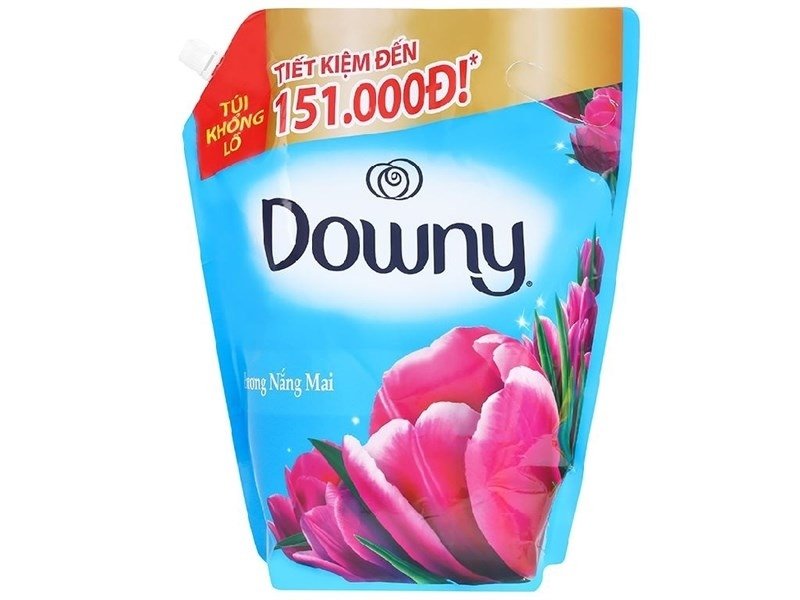 Nước Xả Downy Hương Nắng Mai Túi 3L (Thùng 4 túi)