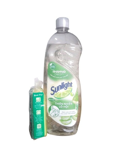 Nước rửa chén Sunlight lô hội 10 750g
