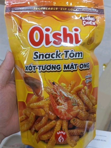 Oshi tôm xốt tương mật ong 071337 (Thùng)