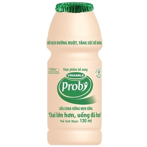 SỮA CHUA UỐNG PROBI ÍT ĐƯỜNG – LỐC 4 CHAI X 130ML (Lọ)