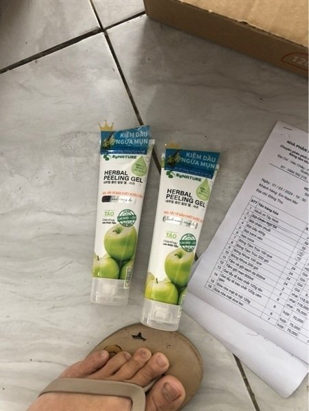 Tẩy tế bào da chết táo 120g 21006