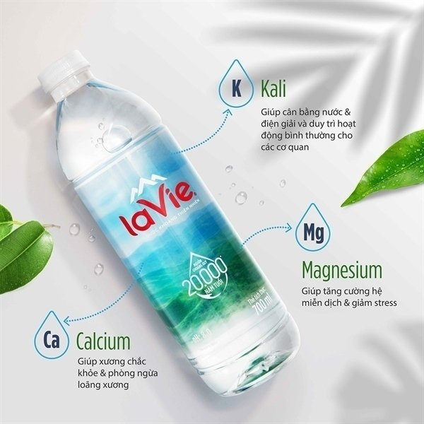 Nước khoáng Lavie 700ml (thung1)