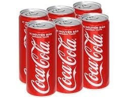 Nước Giải Khát Có Gas Cocacola Lon 320Ml (Lốc)