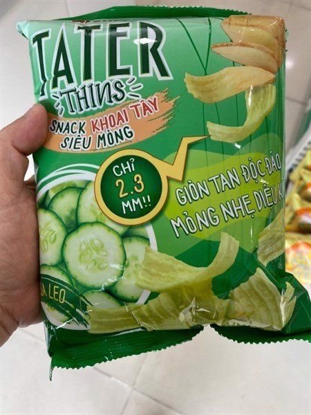Snack Oishi khoai Tây siêu mỏng 40g