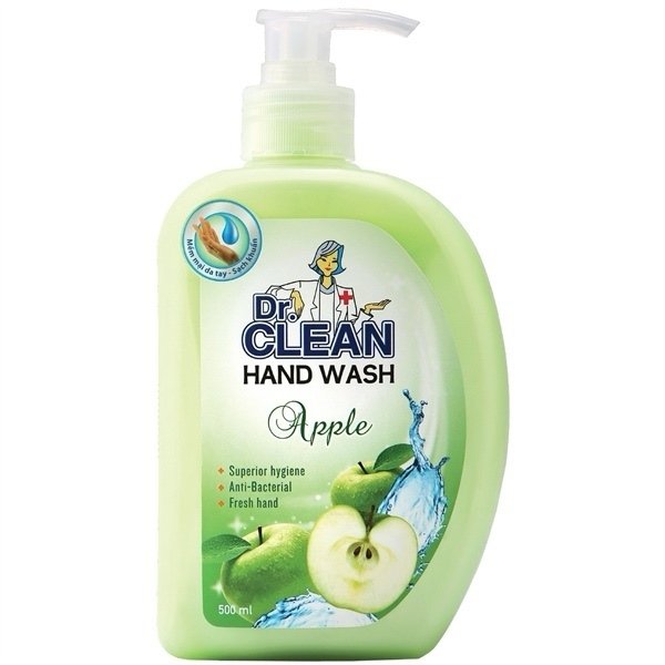 Sữa rửa tay Dr.Clean chữ D Apple 12chai x 500ml