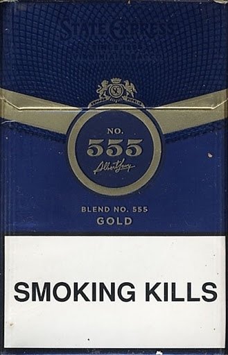 VIETNAMESE 555 CIGARETTE THUỐC LÁ BA SỐ VIỆT (Bao)