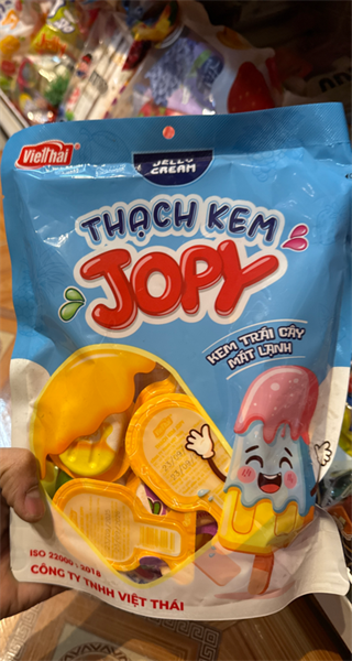 Thạch kem jopy ViệT Thái 270g (Gói)