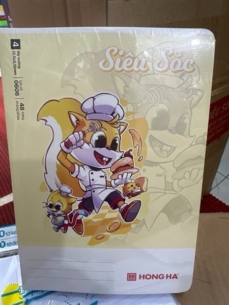 Vở ôli siêu sóc 0606