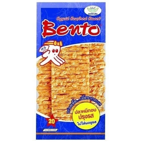 Mực Bento dương cay nồng (Bịch 12 gói)