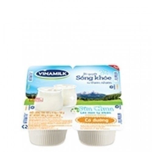 SỮA CHUA VINAMILK CÓ ĐƯỜNG HỘP 100G (lốc)