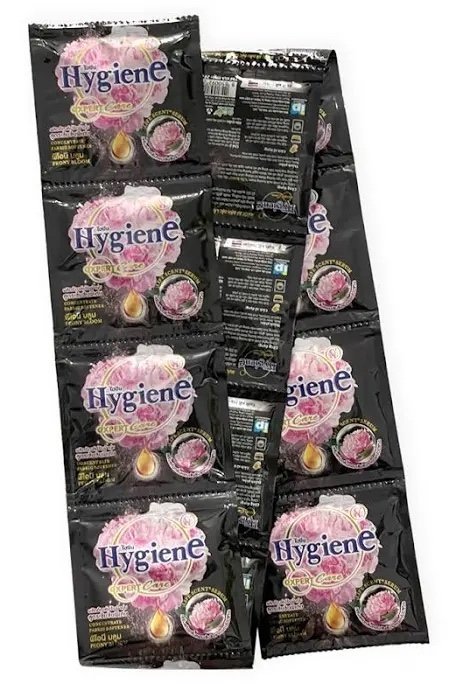 NƯỚC XẢ VẢI HYGIENE ĐẬM ĐẶC GÓI 20ML (12 GÓI) (combo 2 dây)