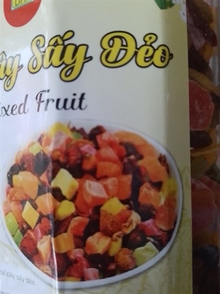 Trai cay say deo 500G