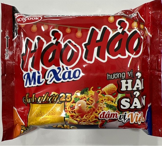Mì Xào Hảo Hảo Hải Sản Đậm Vị Việt Gói 71G (thùng 30 gói)