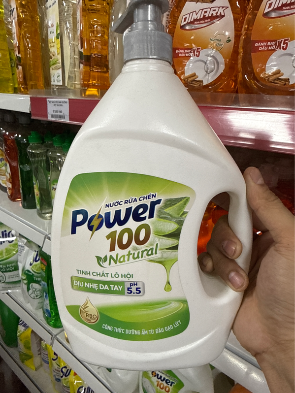 Nrc Power 100 Nature tinh chất lô hội can1.4kg (Thùng 8 chai)