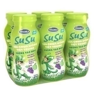 SCU Susu Hương táo 80g (Chai)