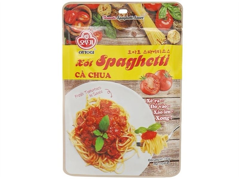 Xốt spaghetti cà chua Ottogi gói 110G (Gói)