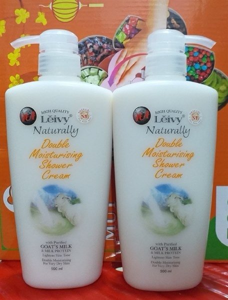 Sữa tắm dê Leivy 500ml (Chai)