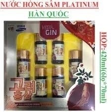Vital Gin Platinum Nước Uống Hồng Sâm Hàn Quốc 450Ml