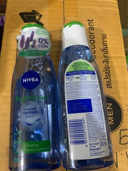 Tẩy Trang Nivea 200ml Xanh