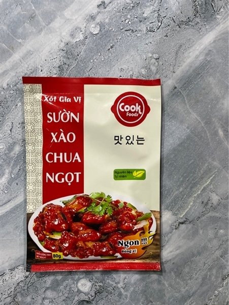 Xốt sườn xào chua ngọt