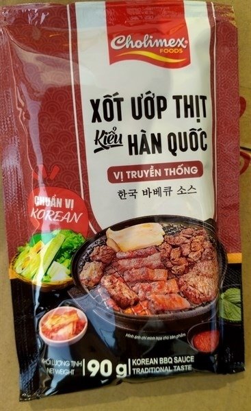Sốt ướp thịt kiểu Hàn Quốc Vị truyền thống gói 90g