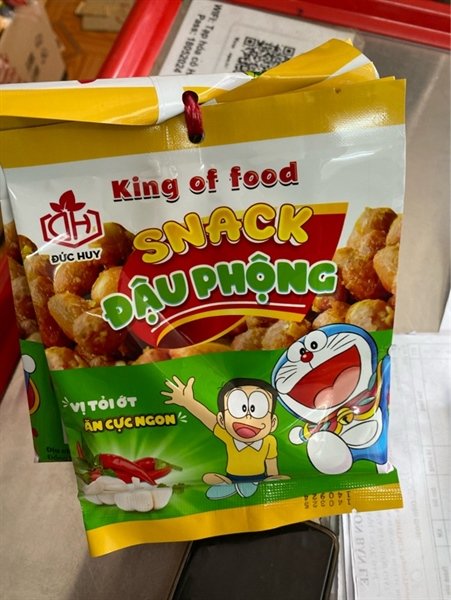 snack đậu phộng đức huy