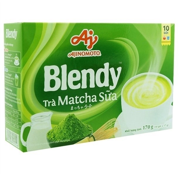 Trà sữa Matcha blendy-ajnomoto 10 gói (hộp)