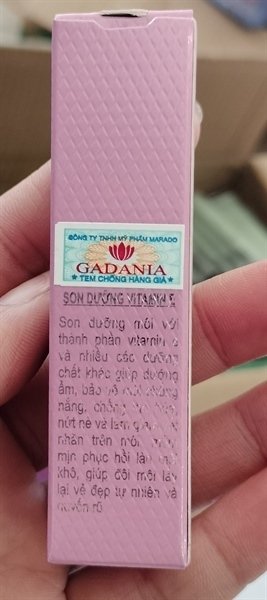 Son dưỡng Vitamin E gadania