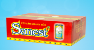 Sanvinest Nước Yến Sào Khánh Hòa Có Đường 190Ml (lốc)