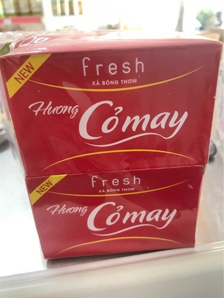Xà Bông Cỏ May 90G (Bánh)