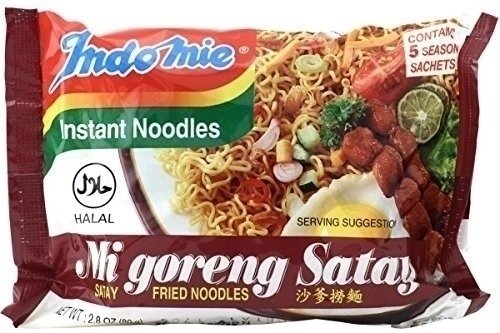Mì xào khô Indomie vị sườn bò cay 80g (Gói)