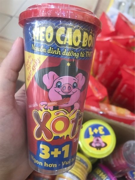Xúc Xích Lắc Spaghetti 68G (ly)