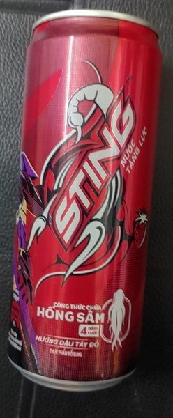 Nước tăng lực Sting Dâu 330Ml (lốc)