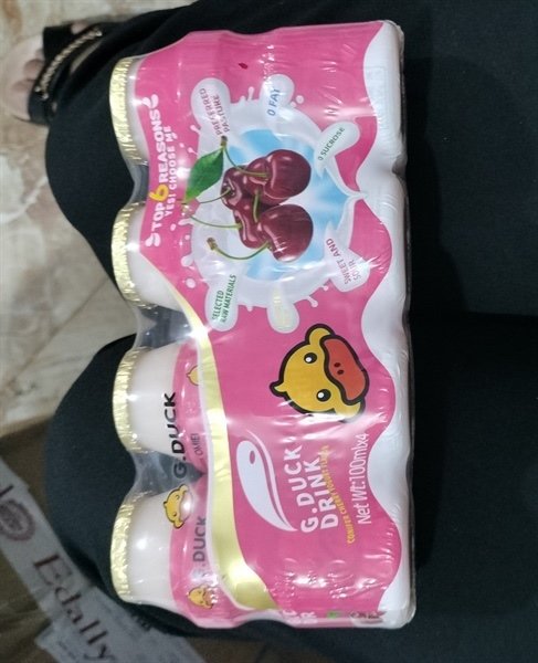 Sữa chua uống G Duck chery lọ 100ml