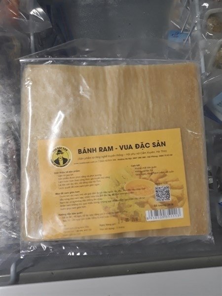 Vỏ Ram mật mía Hà Tĩnh 25 lá