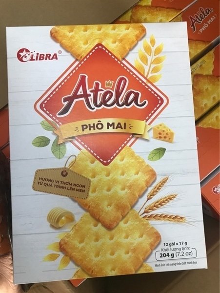 TV BÁNH ATELA VỊ PHÔ MAI 204G