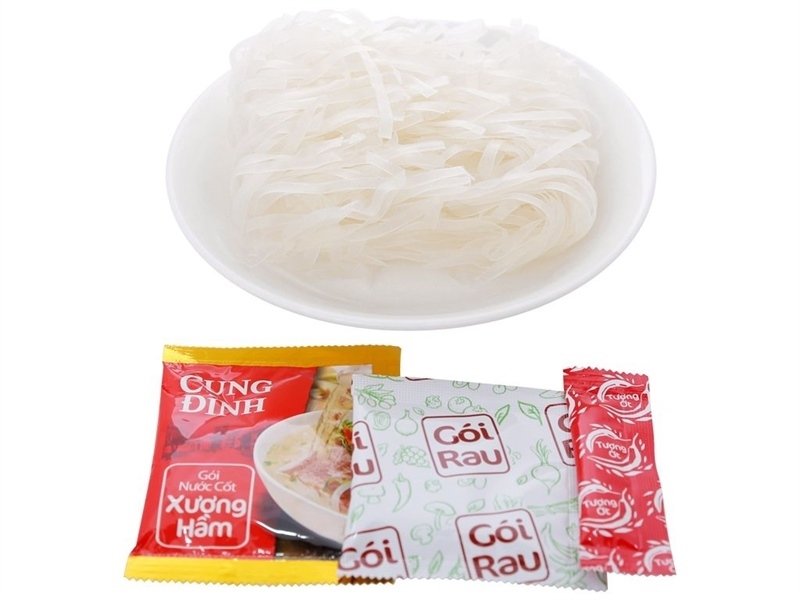 Phở Bò Cung Đình Hà Nội tô 80g (Thùng 12 tô)