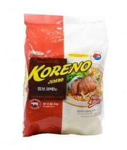 Mì Koreno Jumbo Vị Kim Chi 1Kg x 10 Gói (100) (Thùng)