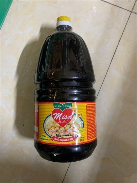 Nước tương đậu nành Misa can 2L (thùng)