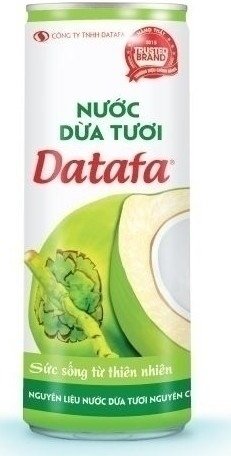 Nước dừa tươi Datafa lon 325ML-LOC 6LON (Lốc 6 lon)