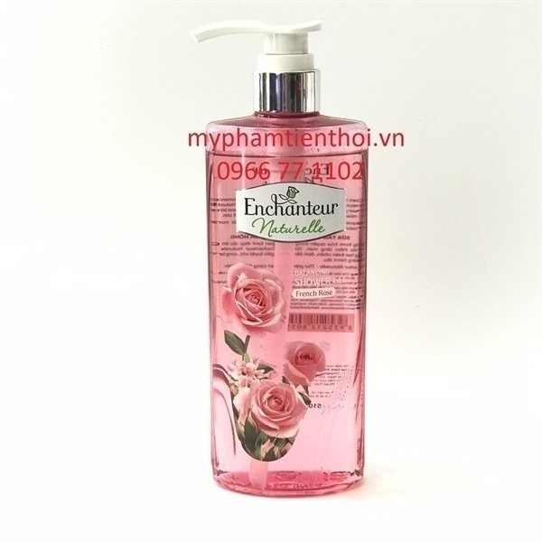 SỮA TẮM DƯỠNG DA ENCHANTEUR NATURELLE HƯƠNG HOA IRIS 510GR CHAI (CHAI)