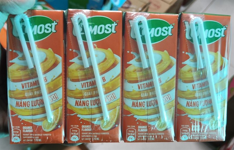 SCU Yomost Hương Cam 170ml (Lốc)