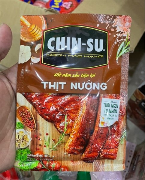 Xốt Chinsu Thịt Nướng Gói 80G (gói)