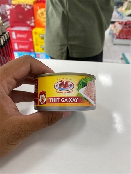 Thịt gà xay HALONG Canfoco 170g