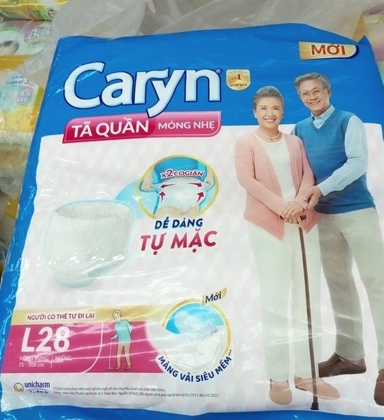 TÃ QUẦN CARYN MỎNG NHẸ L28 (THÙNG)
