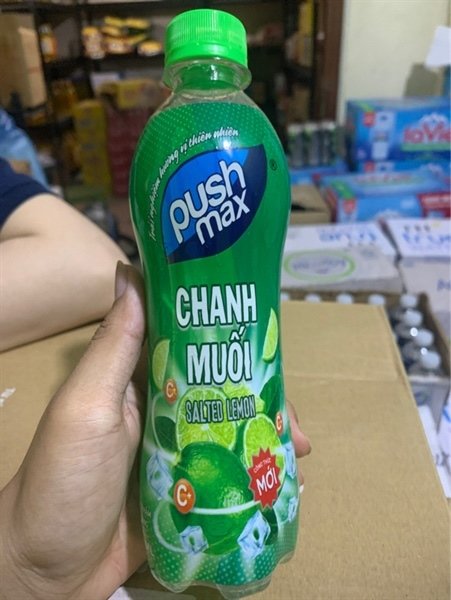 Nước chanh muối Pushmax 350ml (lốc)