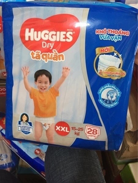 Tã quần Huggies XXL28 (Bịch)