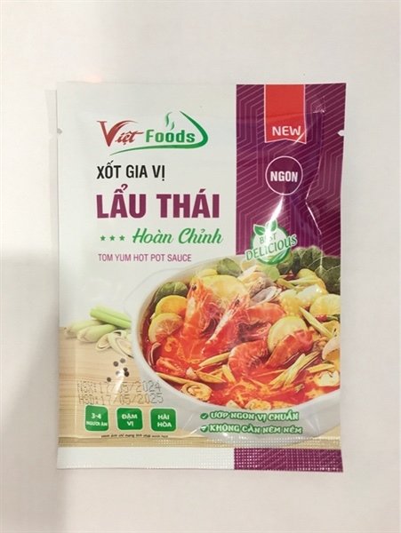 Xốt gia vị lẩu thái Việt Foods 80g