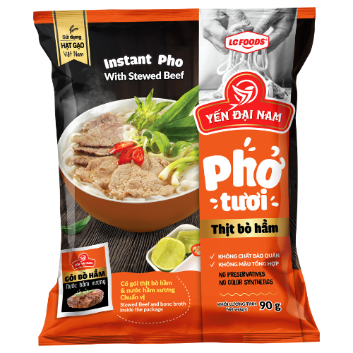 PHỞ TƯƠI BẮP BÒ KIỂU PHỐ CỔ (Thùng)